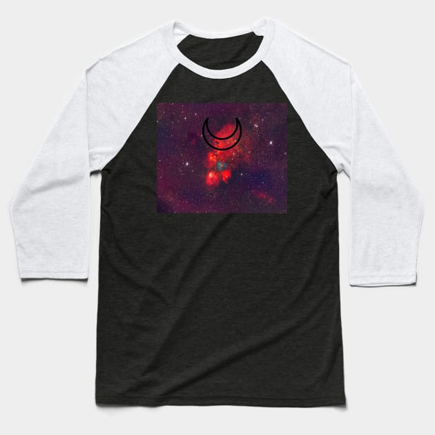 Cat Paw galaxy Baseball T-Shirt by KamehamehAsh